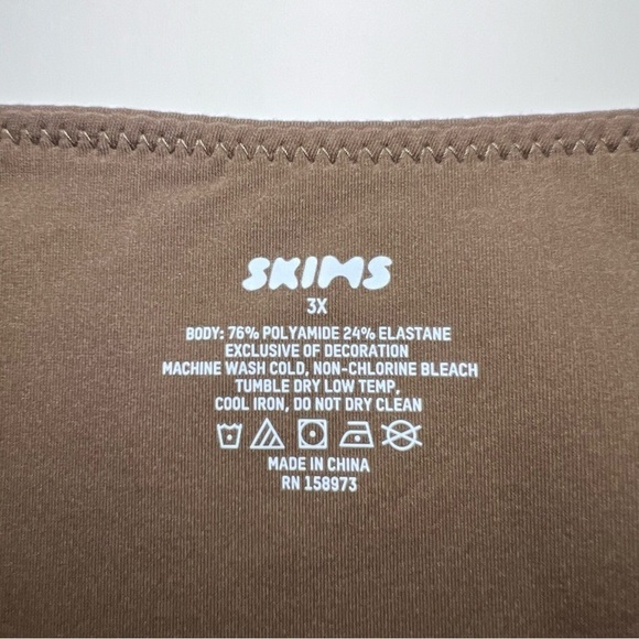 SKIMS Fits Everybody Cami Bodysuit in Oxide - Picture 6 of 6